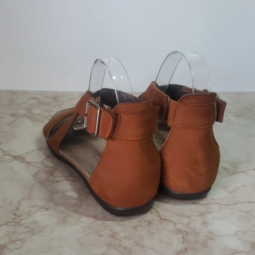 Naot Nrown Strappy Gladiator Sandals Size 37 - Picture 5 of 8